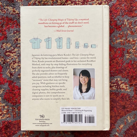 Spark Joy by Marie Kondo Hardcover Book - Picture 4 of 14
